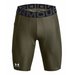 Spodenki męskie kompresyjne Pocket Long Shorts Under Armour - Marine OD Green/White