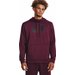 Bluza męska Fleece Big Logo HD Under Armour - bordowa