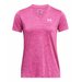 Koszulka damska Tech Twist V-Neck Under Armour - różowa