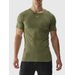 Koszulka męska TFTSM0975 4F - oliwkowy