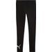 Legginsy damskie Ess Metallic Puma - black/metallic silver