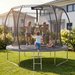 Trampolina Pumpkin 244cm 8ft Outtec - czarna