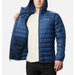Kurtka puchowa męska Lake 22 Down Hooded Columbia - granatowy