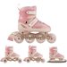 Rolki dziecięce regulowane 4w1 Xride - różowe Rolki dziecięce regulowane 4w1 Xride - różowe