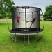 Trampolina Pumpkin 366cm 12ft Outtec WYPRZEDAŻ - czarna