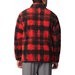 Bluza polarowa męska Rugged Ridge Half Snap Fleece Columbia - Red Omblur