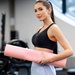Mata do ćwiczeń, jogi 0,5cm Gymtek - różowa