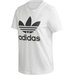 Koszulka damska Trefoil Adidas Originals - white/black