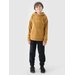 Bluza polarowa chłopięca TFLEM213 4F - złoty