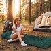 Materac trekkingowy dmuchany 238x70x5cm Outtec - green