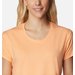 Koszulka damska Sun Trek SS Tee Columbia - łosoś/pomarańcz