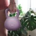 Miękki kettlebell FlexLift 10kg Gymtek - 10kg soft purple