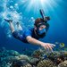 Maska do nurkowania z fajką składaną AquaExplorer Pro Outtec
