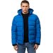 Kurtka puchowa męska Airway 4 Padded Hooded Pitbull West Coast - royal blue