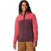 Bluza polarowa damska Benton Springs 1/2 Snap Pull Over II Columbia - Daredevil, Moonvista