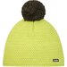 Czapka Merino Jamie Pompon MÜ Eisbar - lemon green/brown Czapka Merino Jamie Pompon MÜ Eisbar - lemon green/brown