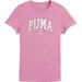 Koszulka juniorska Squad Tee G Puma - różowa