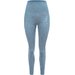 Legginsy bezszwowe damskie Allure Carpatree - Blue Melange
