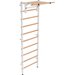 Drabinka gimnastyczna 240x80 cm z drążkiem do ćwiczeń EH-DG05 + DA29 Endorfit - biała