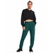 Spodnie dresowe damskie Sport High Rise Under Armour - zielone