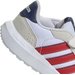 Buty Run 60S Jr Adidas - Cloud White/Collegiate Red/Dark Blue