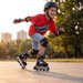 Rolki regulowane Lightning Xride - czerwone/czarne