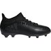 Buty piłkarskie korki X 17.1 Techfit FG Junior Adidas - czarne