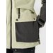 Kurtka snowboardowa damska TTJAF587 4F - oliwkowy
