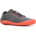 Buty do biegania barefoot Vapor Glove 6 Merrell - szare/pomarańczowe