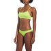 Strój kąpielowy damski Essential Racerback Bikini Set Nike Swim - Atomic Green