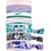 Opaski do włosów Mixed 9szt. Nike - purple