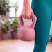 Miękki kettlebell FlexLift 4kg Gymtek - 4kg soft pink
