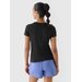 Koszulka damska TFTSF1011 4F - głęboka czerń