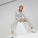 Spodnie dresowe damskie ESS+ Logo Power Puma - szare