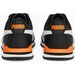 Buty Runner v3 Jr Puma - czarne/pomarańczowe