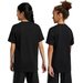 Koszulka juniorska Essentials Small Logo Cotton Tee Adidas - czarny