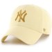 Czapka z daszkiem New York Yankees Clean Up 47 Brand - żółty