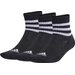 Skarpety 3-Stripes Cushioned Sportswear Mid-Cut Socks 3 pary Adidas - czarne