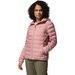 Kurtka puchowa damska Lake 22 II Down Hooded Columbia - eraser pink