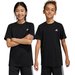 Koszulka juniorska Essentials Small Logo Cotton Tee Adidas - czarny