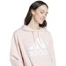 Bluza damska Essentials Big Logo Oversized Adidas - różowa