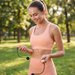 Skakanka bezprzewodowa z licznikiem Smart Motion Bluetooth Gymtek - pink