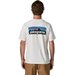 Koszulka męska P-6 Logo Responsibili Tee Patagonia - fiber white