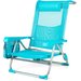Krzesło plażowe z funkcją leżaka Sun Flex 2w1 Outtec - turkusowe