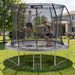 Trampolina Pumpkin 244cm 8ft Outtec - czarna