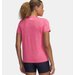 Koszulka damska Tech Twist Under Armour - Super Pink/White