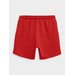 Spodenki chłopięce 4FJSS23TSHOM049 4F - czerwone