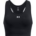 Biustonosz sportowy damski Vanish Seamless Mid Bra Under Armour - Black/White