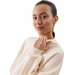 Bluza damska 4FWSS24TSWSF1055 4F - kremowy