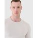 Longsleeve męski TFLOM372 4F - kremowy